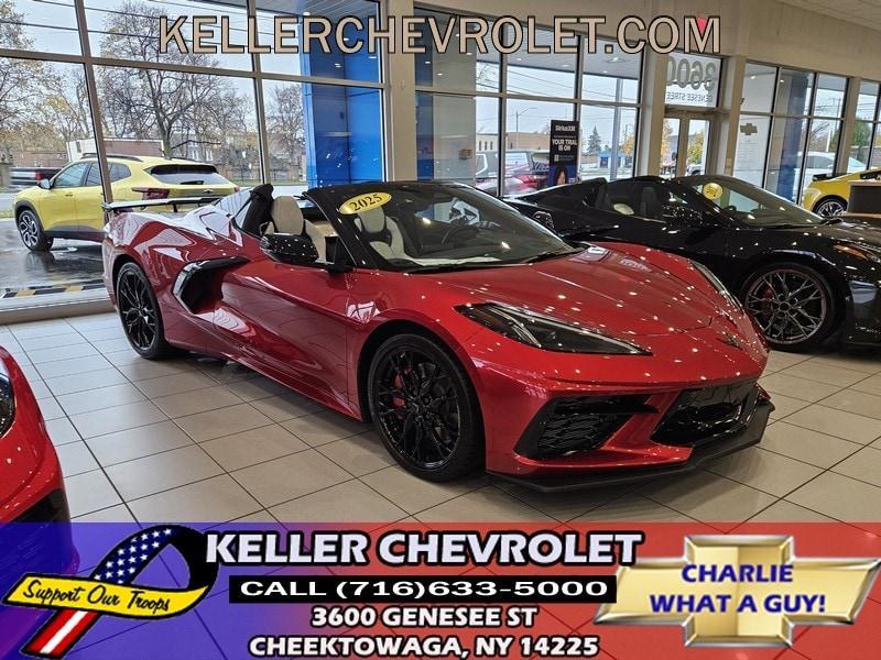 new 2025 Chevrolet Corvette car, priced at $99,675