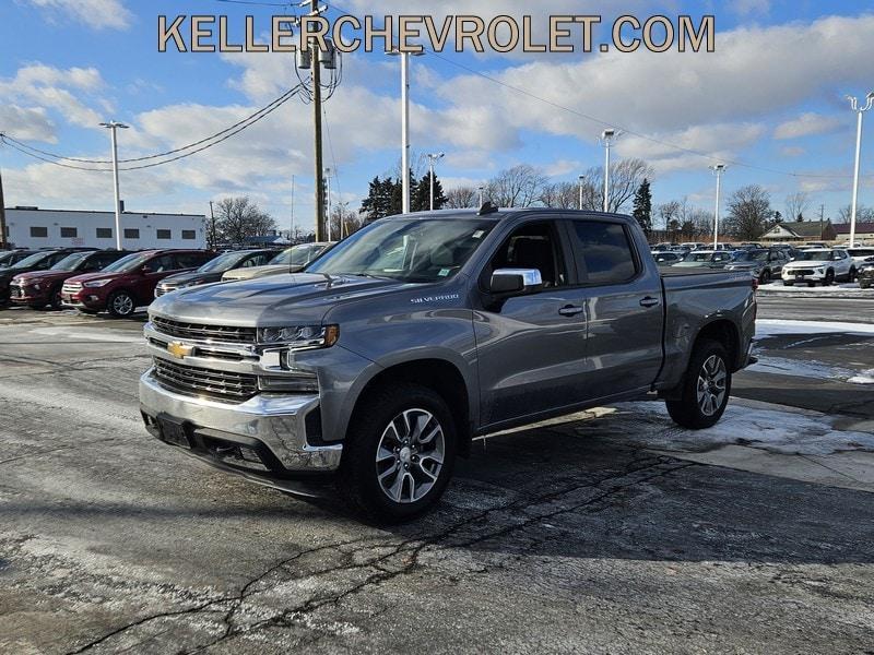 used 2021 Chevrolet Silverado 1500 car, priced at $34,999