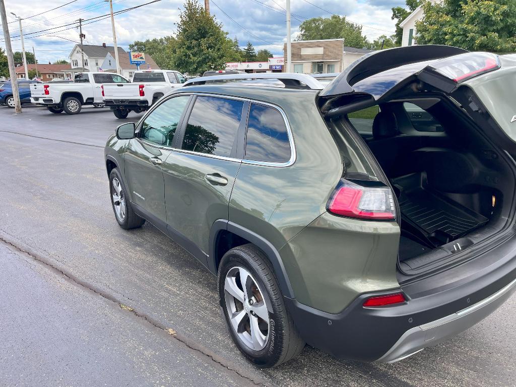 used 2021 Jeep Cherokee car, priced at $23,897