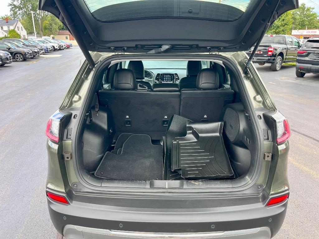 used 2021 Jeep Cherokee car, priced at $23,897