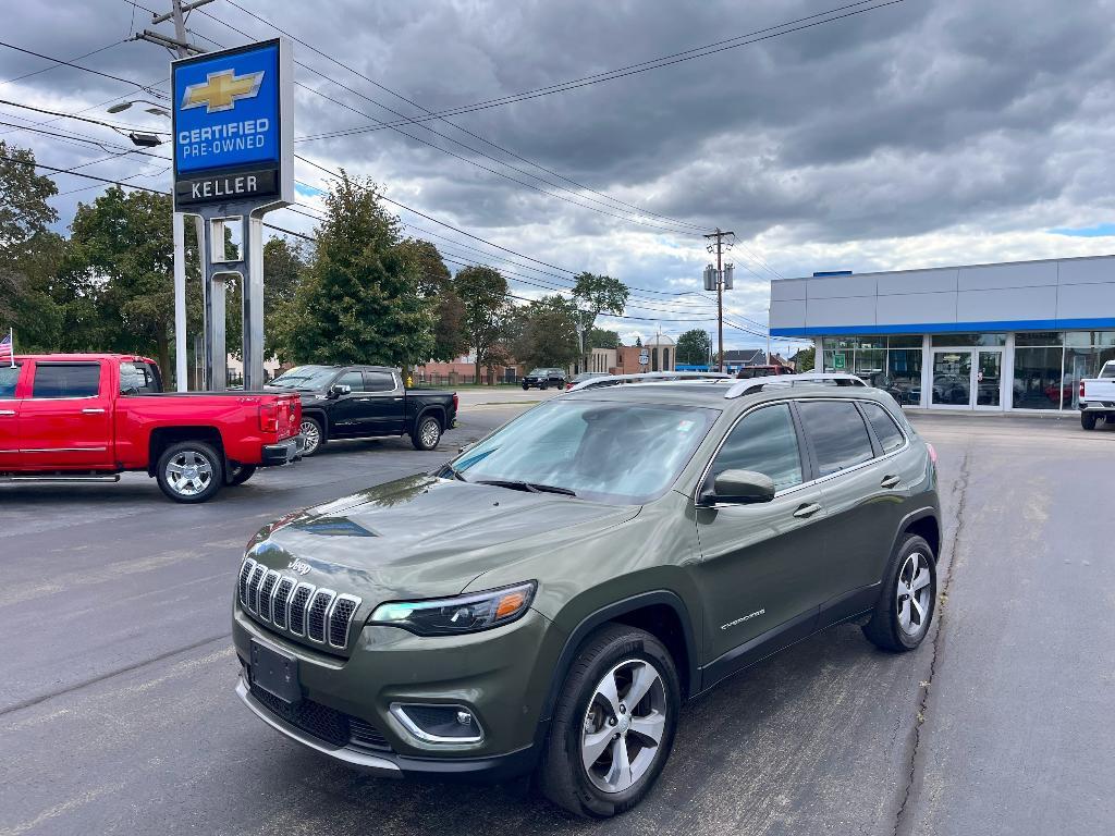 used 2021 Jeep Cherokee car, priced at $23,897