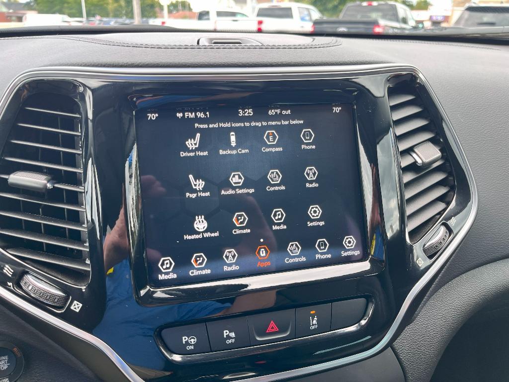 used 2021 Jeep Cherokee car, priced at $23,897