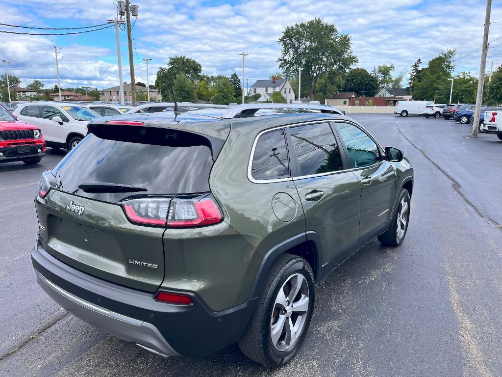 used 2021 Jeep Cherokee car, priced at $23,897