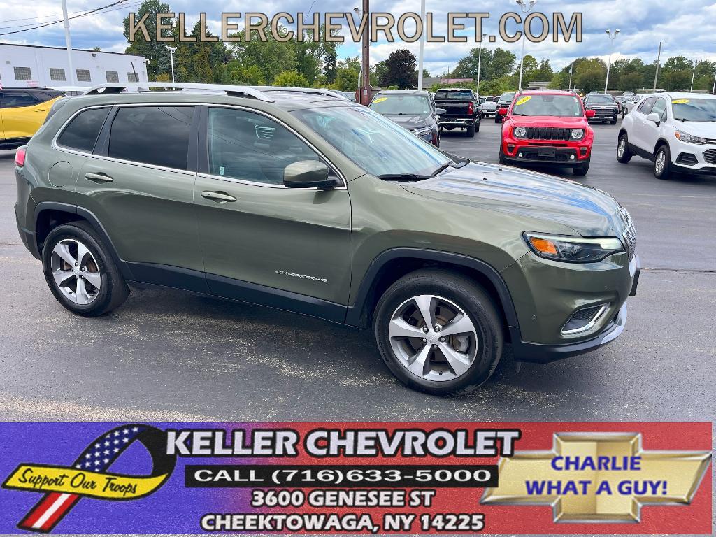 used 2021 Jeep Cherokee car, priced at $23,897