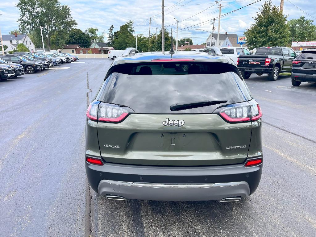 used 2021 Jeep Cherokee car, priced at $23,897