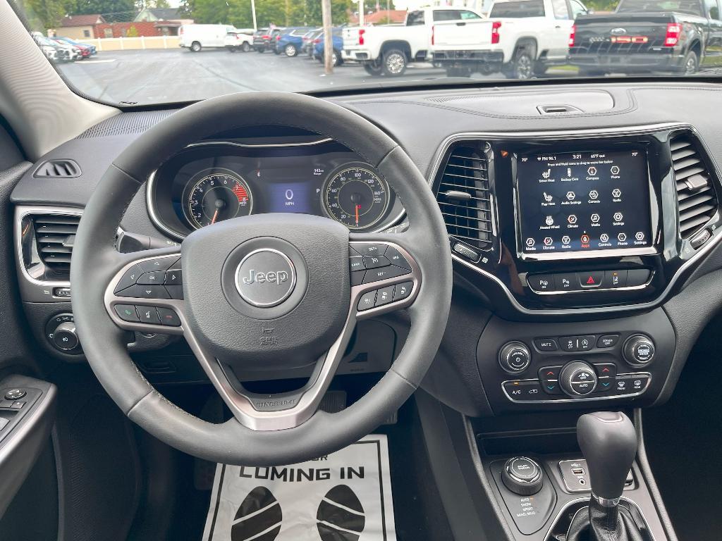 used 2021 Jeep Cherokee car, priced at $23,897