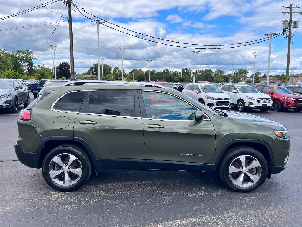 used 2021 Jeep Cherokee car, priced at $23,897