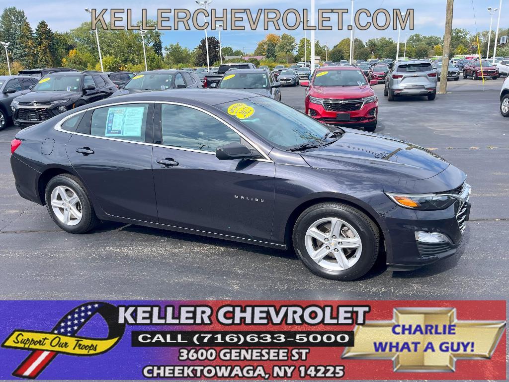 used 2022 Chevrolet Malibu car, priced at $19,999