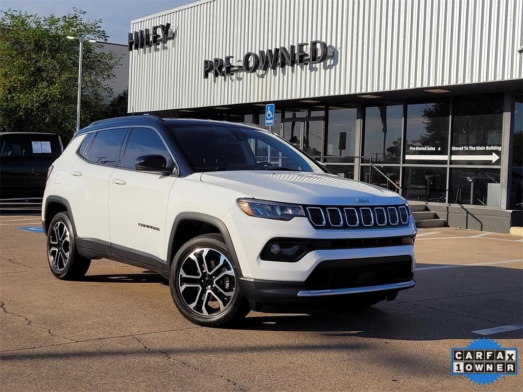 used 2022 Jeep Compass car, priced at $23,490