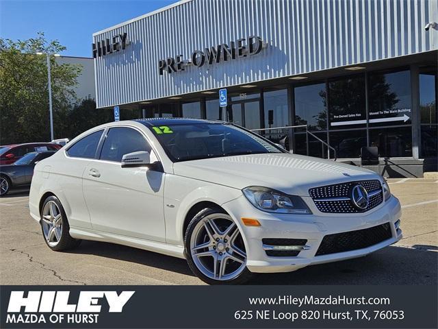 used 2012 Mercedes-Benz C-Class car, priced at $9,488