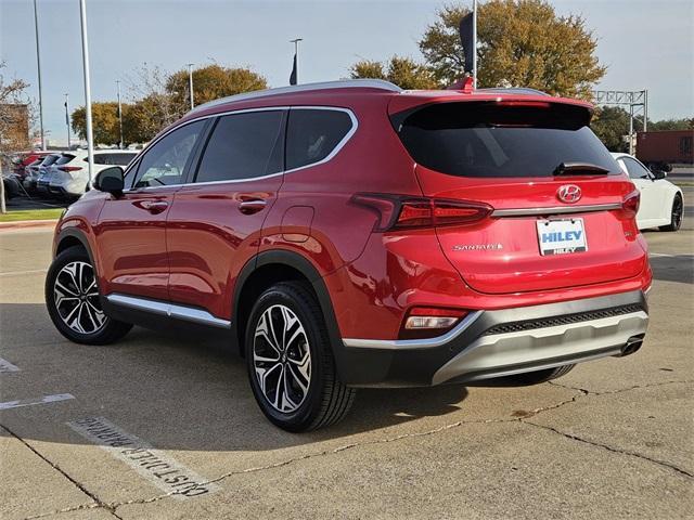 used 2020 Hyundai Santa Fe car, priced at $18,488