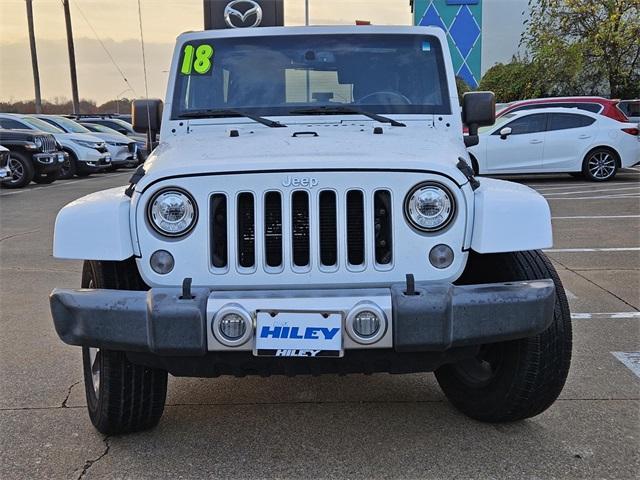 used 2018 Jeep Wrangler JK Unlimited car, priced at $20,788