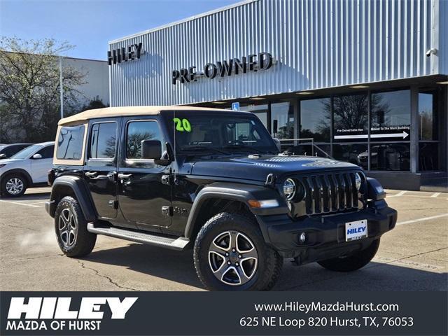 used 2020 Jeep Wrangler Unlimited car, priced at $24,998