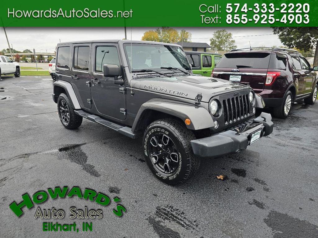 used 2017 Jeep Wrangler Unlimited car, priced at $20,995