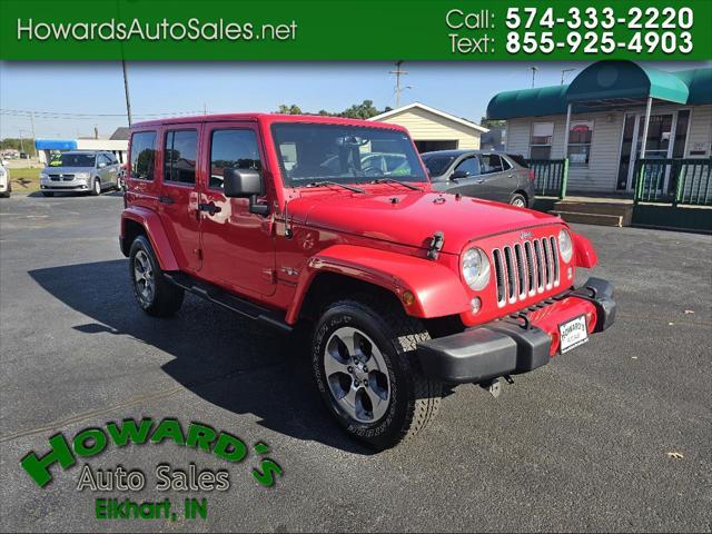 used 2018 Jeep Wrangler JK Unlimited car, priced at $22,995