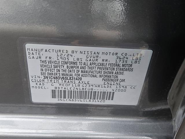 used 2025 Nissan Versa car, priced at $19,395
