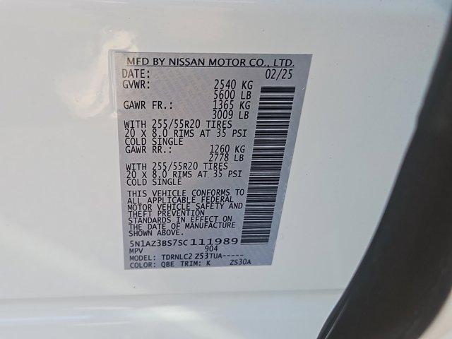 new 2025 Nissan Murano car, priced at $44,050