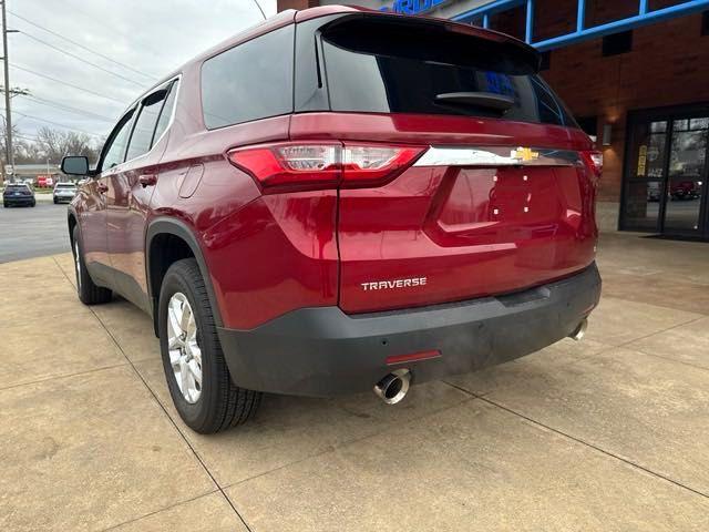 used 2018 Chevrolet Traverse car, priced at $18,502