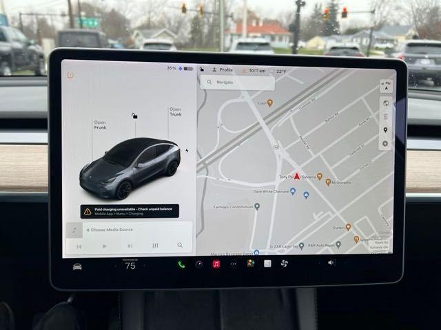 used 2021 Tesla Model Y car, priced at $25,489