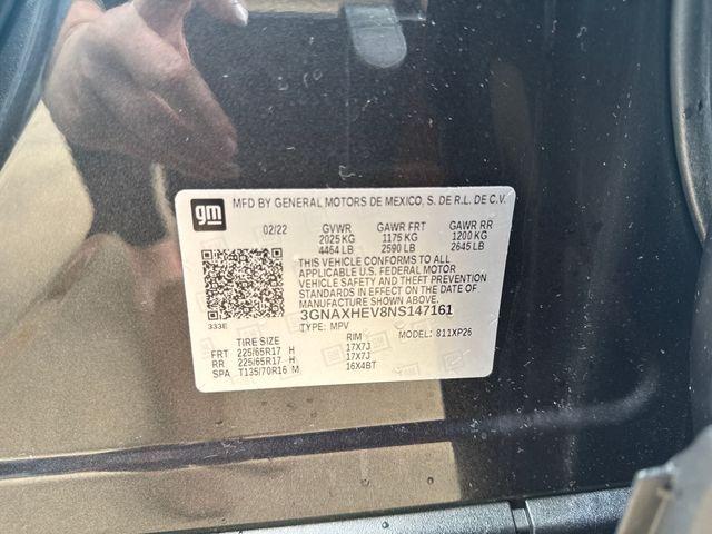 used 2022 Chevrolet Equinox car, priced at $19,995