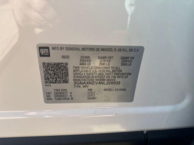 used 2022 Chevrolet Equinox car, priced at $21,995