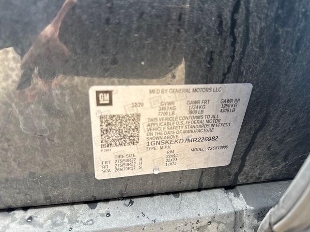 used 2021 Chevrolet Suburban car, priced at $40,495