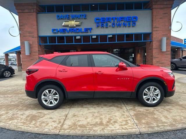 used 2021 Chevrolet Blazer car, priced at $23,808