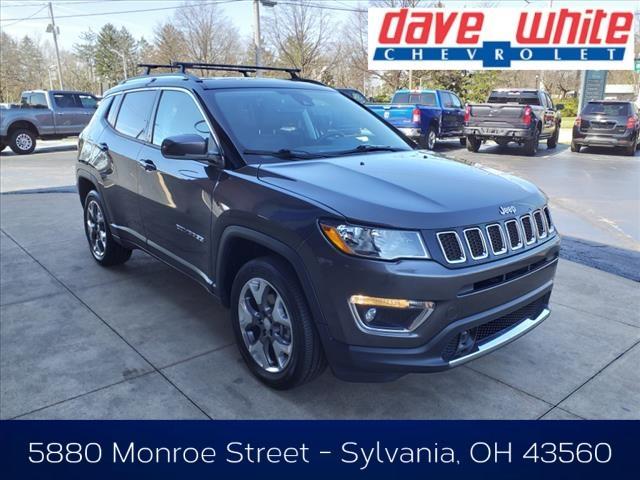 used 2021 Jeep Compass car, priced at $22,149