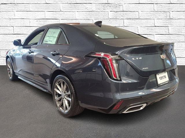 new 2025 Cadillac CT4 car, priced at $47,610