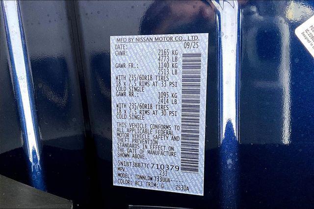 new 2026 Nissan Rogue car, priced at $30,403