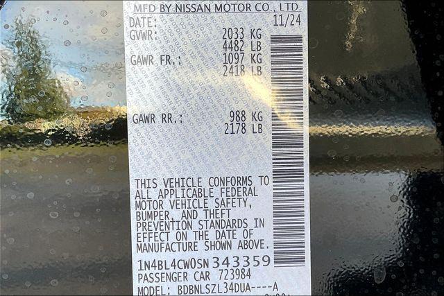 new 2025 Nissan Altima car, priced at $28,976