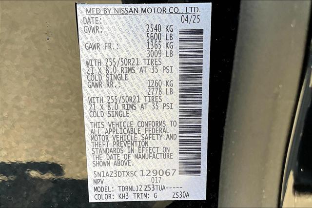 new 2025 Nissan Murano car, priced at $49,063
