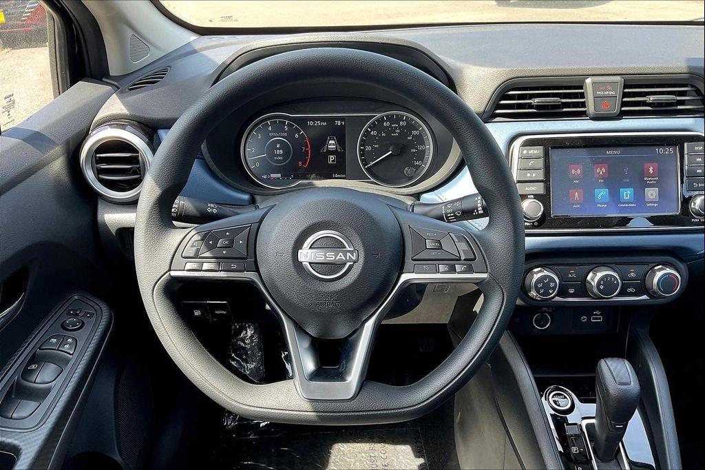 new 2025 Nissan Versa car, priced at $20,552
