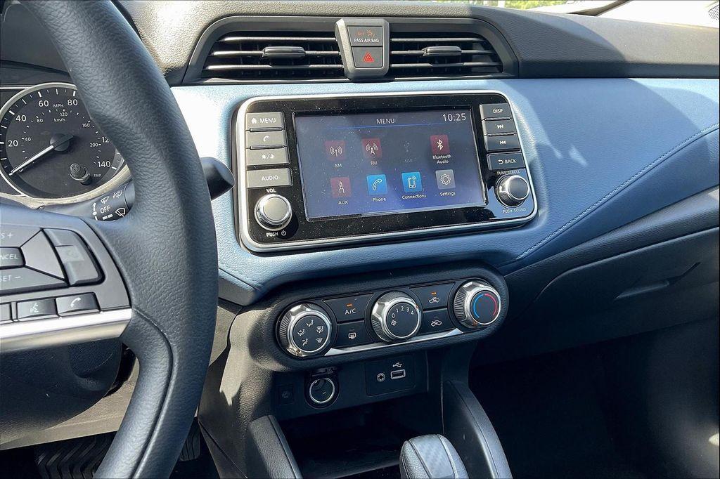 new 2025 Nissan Versa car, priced at $20,552