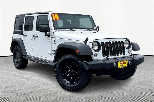 used 2014 Jeep Wrangler Unlimited car, priced at $17,000