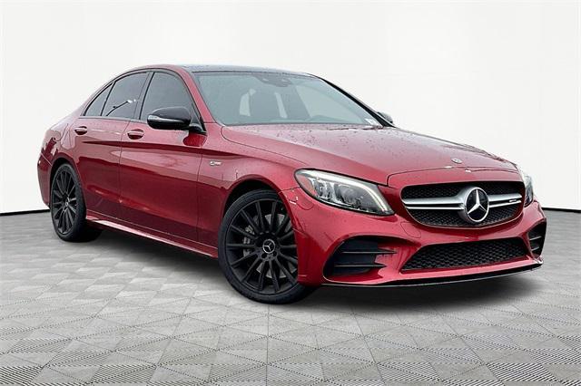 used 2019 Mercedes-Benz AMG C 43 car, priced at $33,000