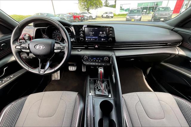 used 2022 Hyundai Elantra car, priced at $21,500