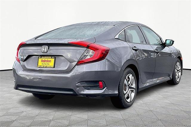 used 2017 Honda Civic car, priced at $16,000