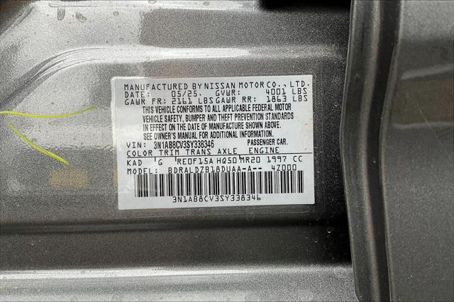 new 2025 Nissan Sentra car, priced at $22,486