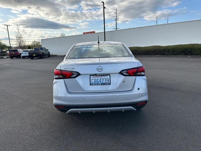 used 2024 Nissan Versa car, priced at $17,500