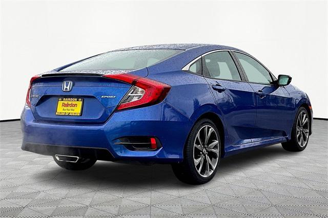 used 2021 Honda Civic car, priced at $21,000