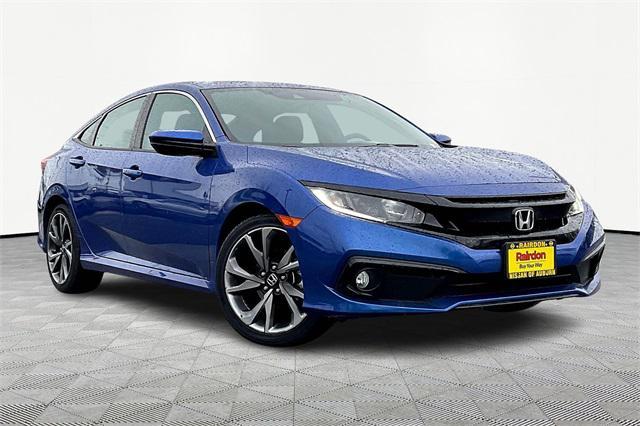 used 2021 Honda Civic car, priced at $21,000