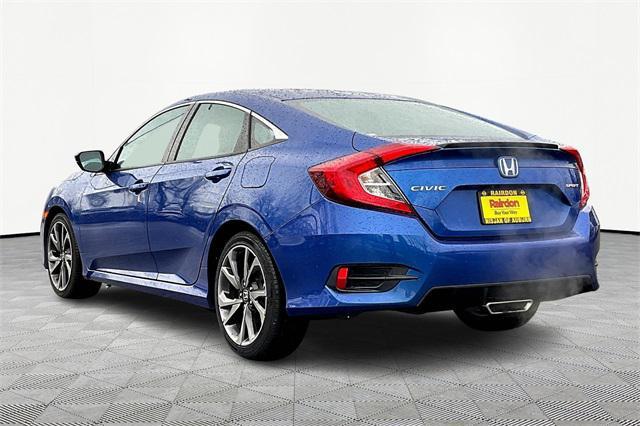 used 2021 Honda Civic car, priced at $21,000