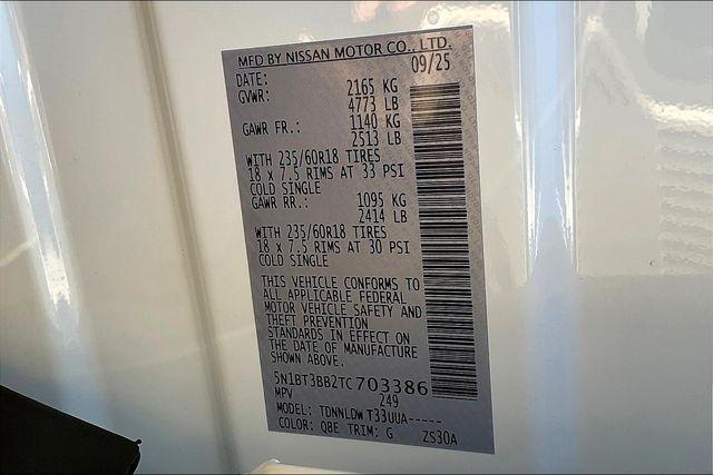 new 2026 Nissan Rogue car, priced at $32,550