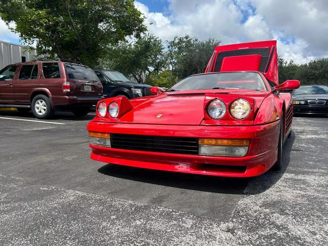 used 1989 Ferrari Testarossa car, priced at $174,999