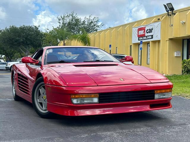 used 1989 Ferrari Testarossa car, priced at $219,999