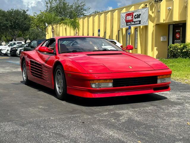 used 1989 Ferrari Testarossa car, priced at $174,999