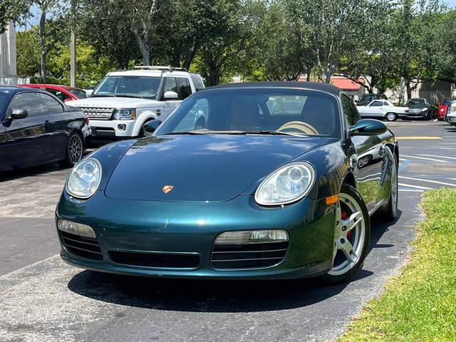 used 2005 Porsche Boxster car, priced at $14,999