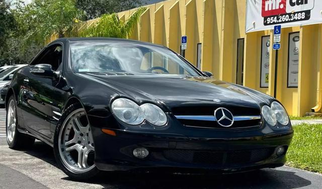 used 2003 Mercedes-Benz SL-Class car, priced at $8,799