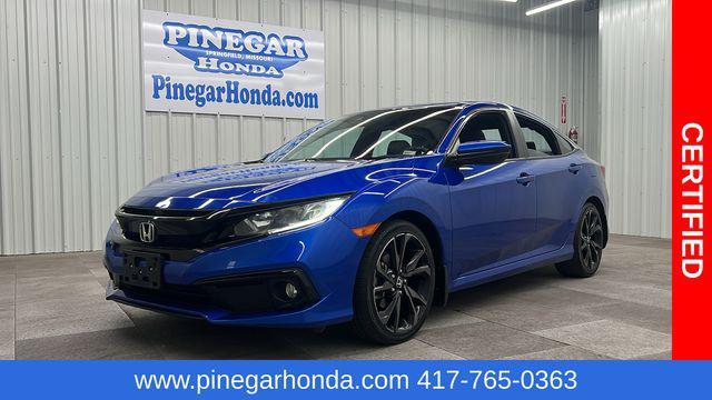 used 2019 Honda Civic car, priced at $19,990